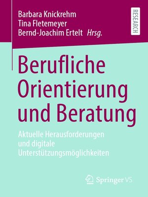 cover image of Berufliche Orientierung und Beratung